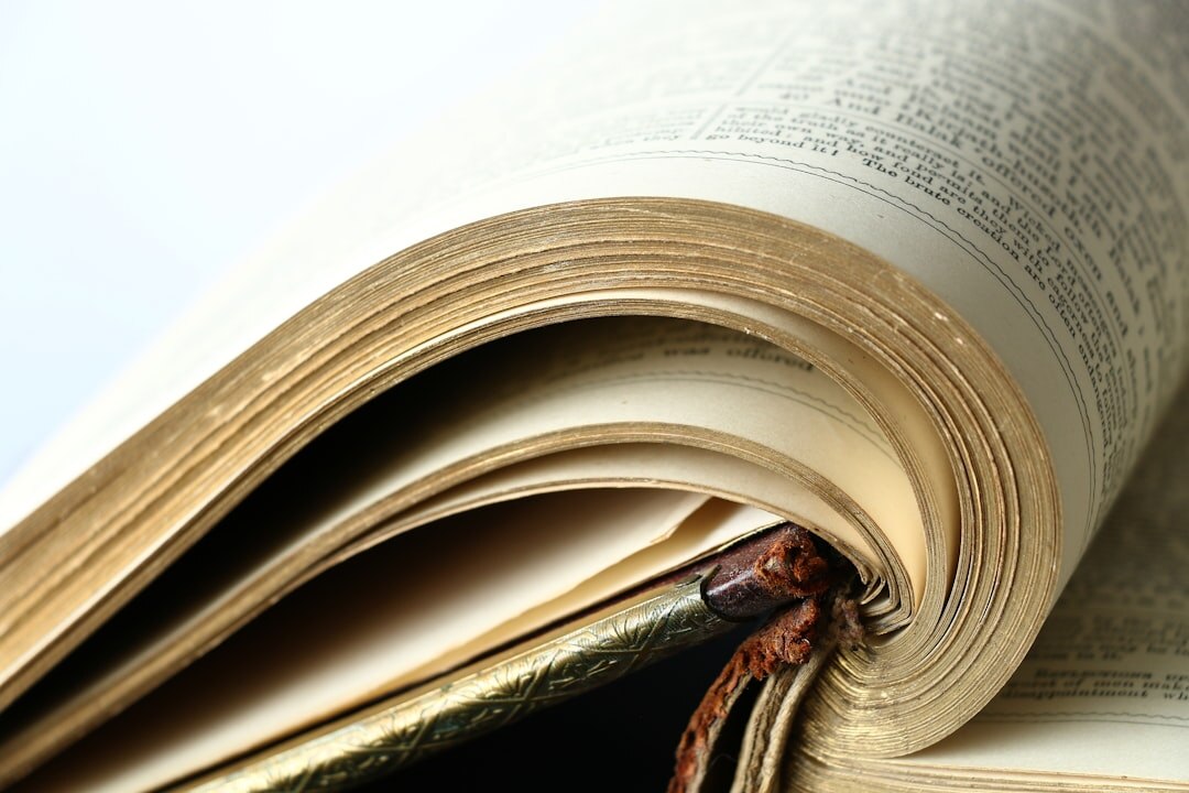 old book pages